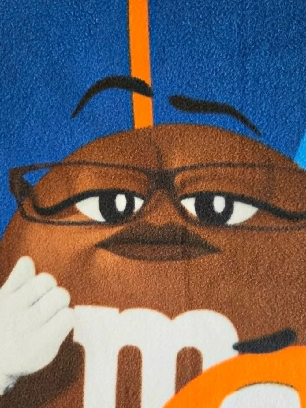 M&Ms World Fleece Throw Blanket 50
